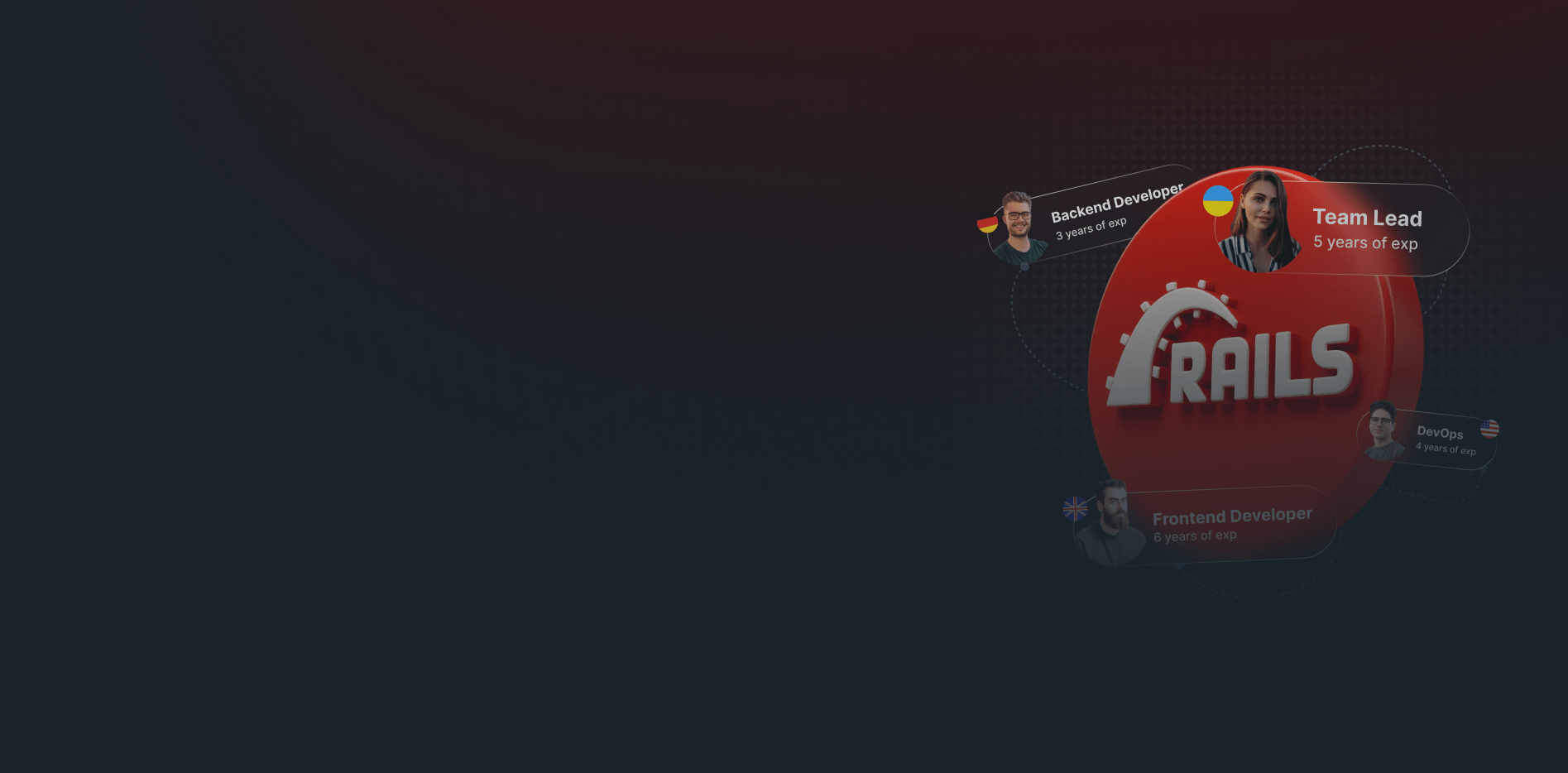 Hire Ruby on Rails Development Team banner image