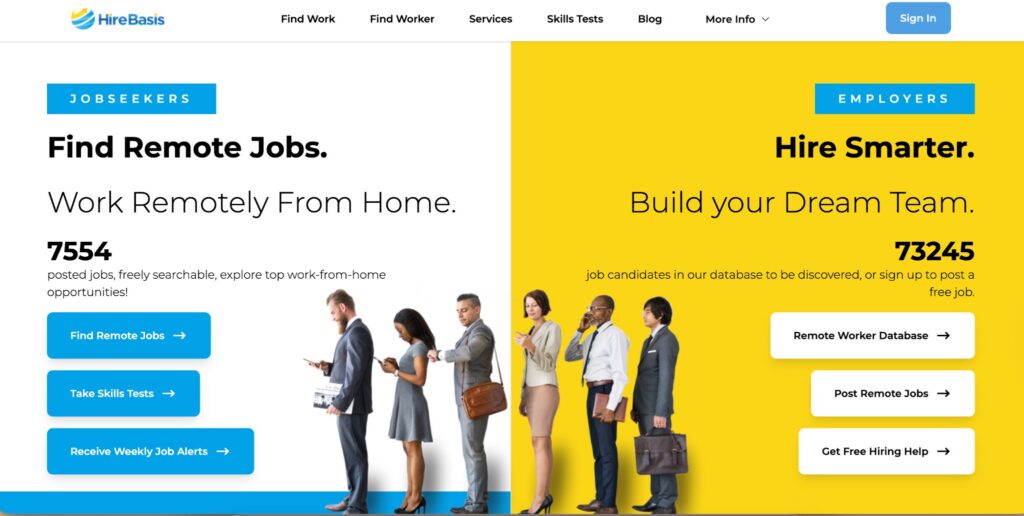 HireBasis website