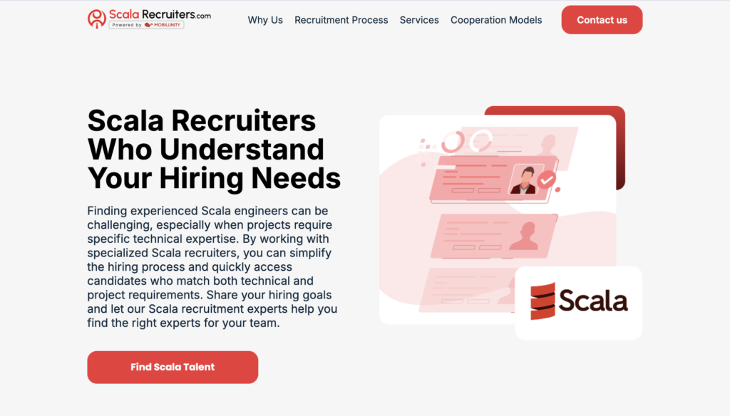 Scala Recruiters Website
