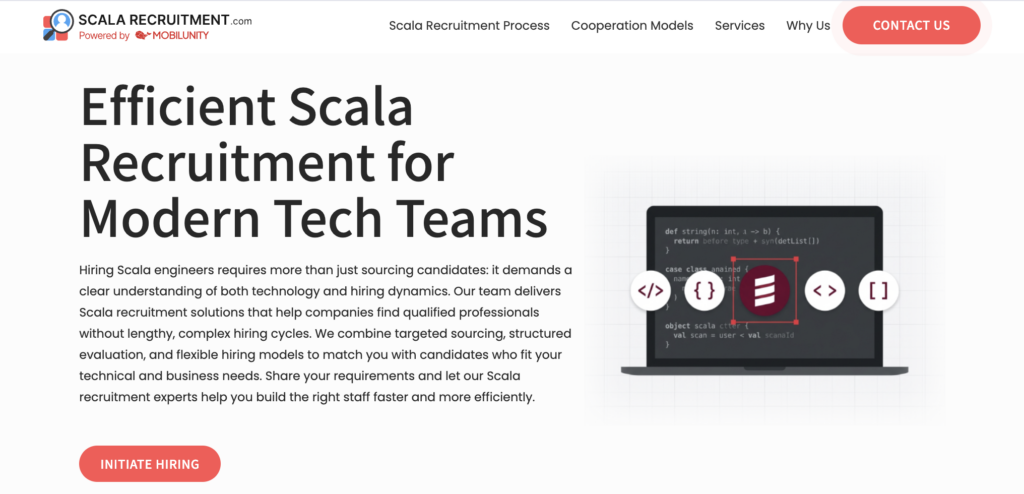 Scala Recruitment Website