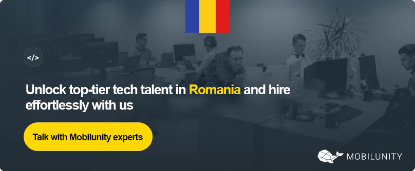 Software Development Outsourcing Romania banner