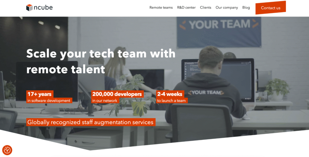 nCube website nCube website