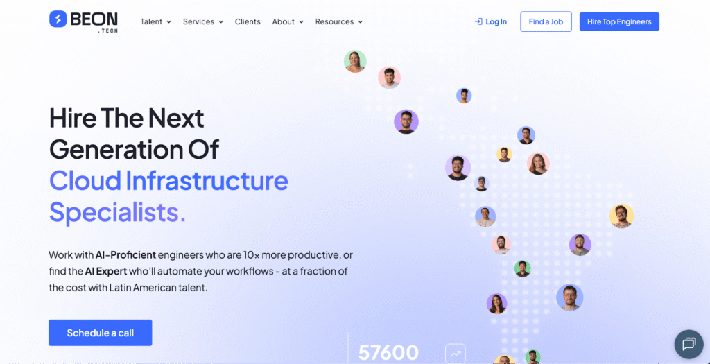 BEON.tech website BEON.tech website