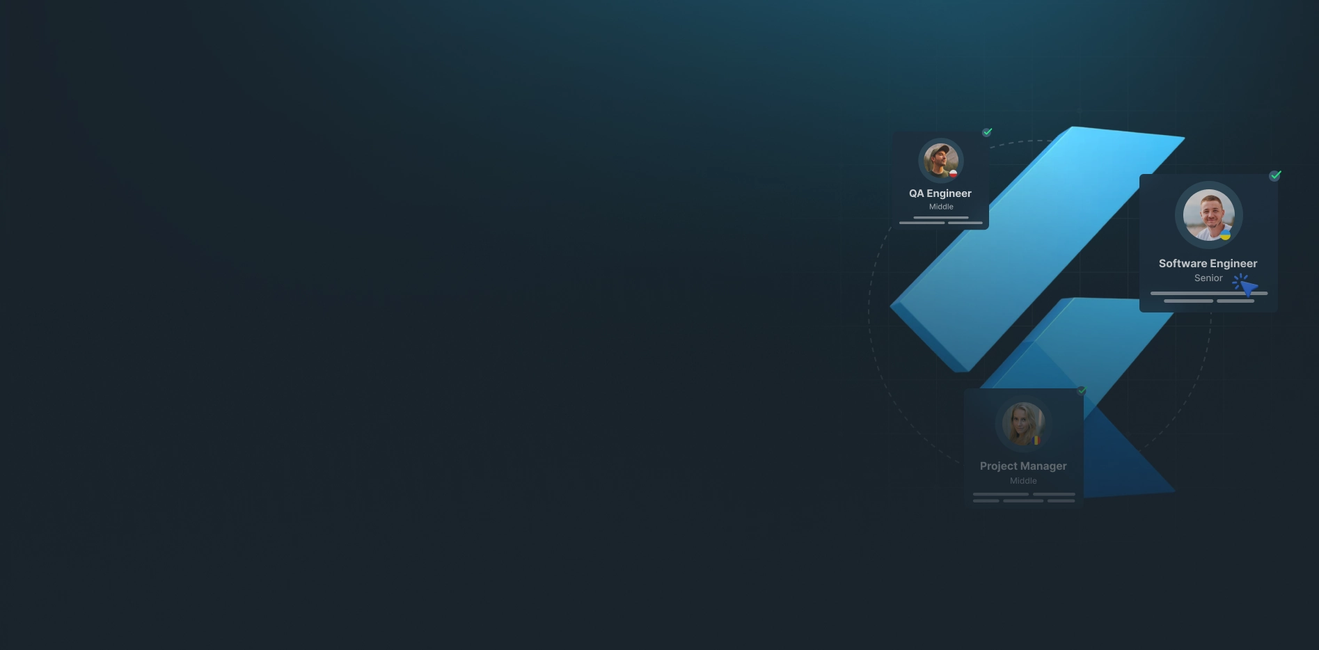 Flutter Staff Augmentation Services Main Banner Hd