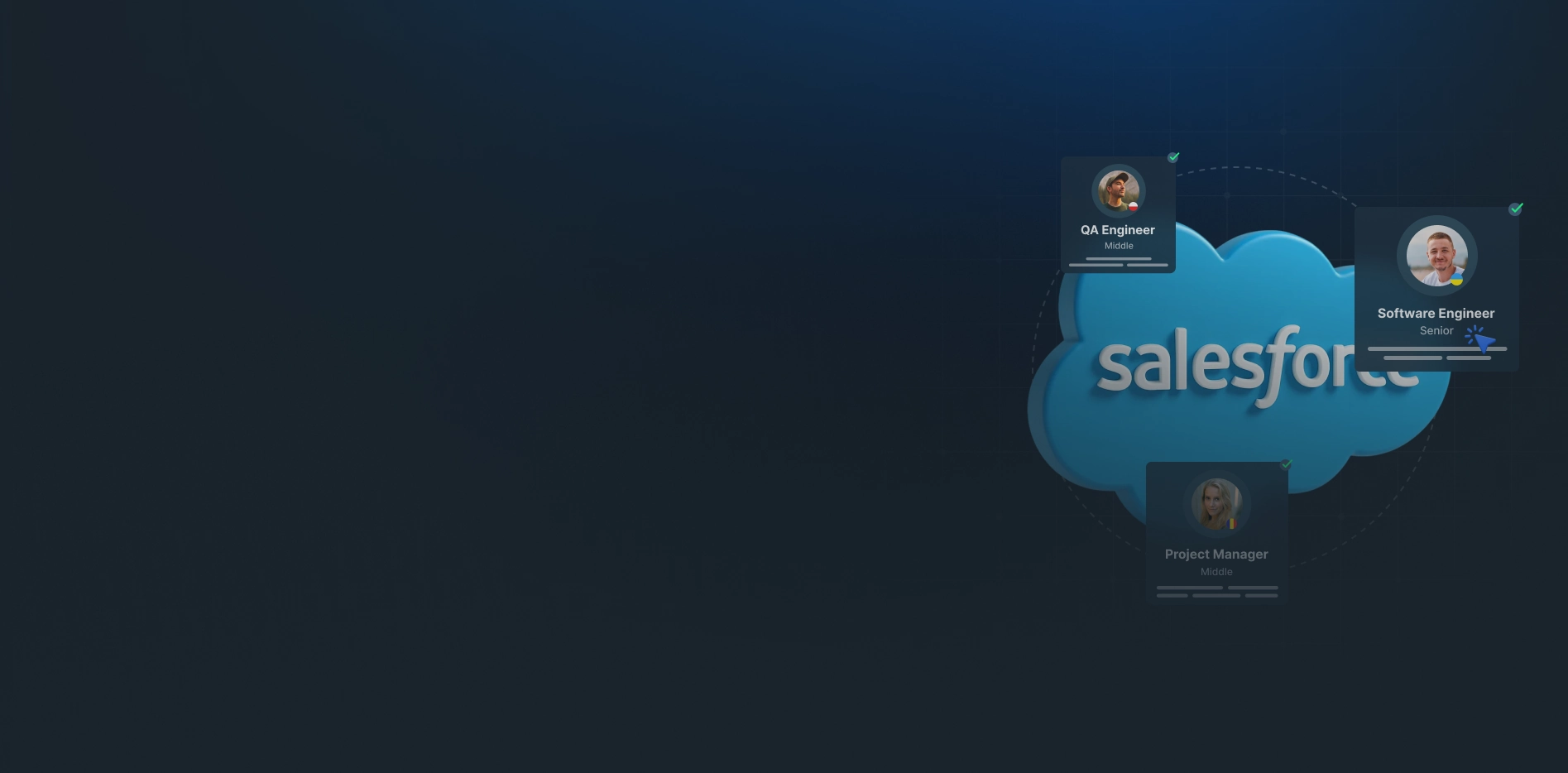 Salesforce Staff Augmentation Services Main Banner Hd