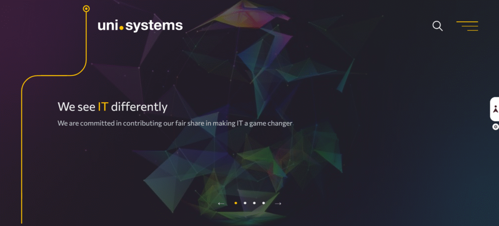 Uni Systems website
