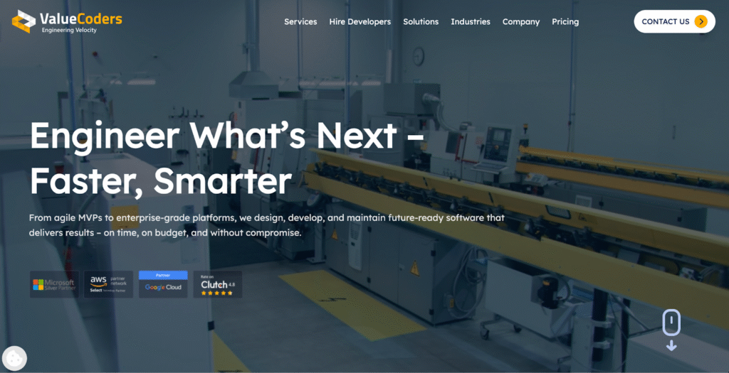 ValueCoders website ValueCoders website