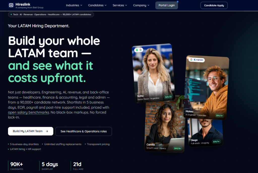 hireslink official website