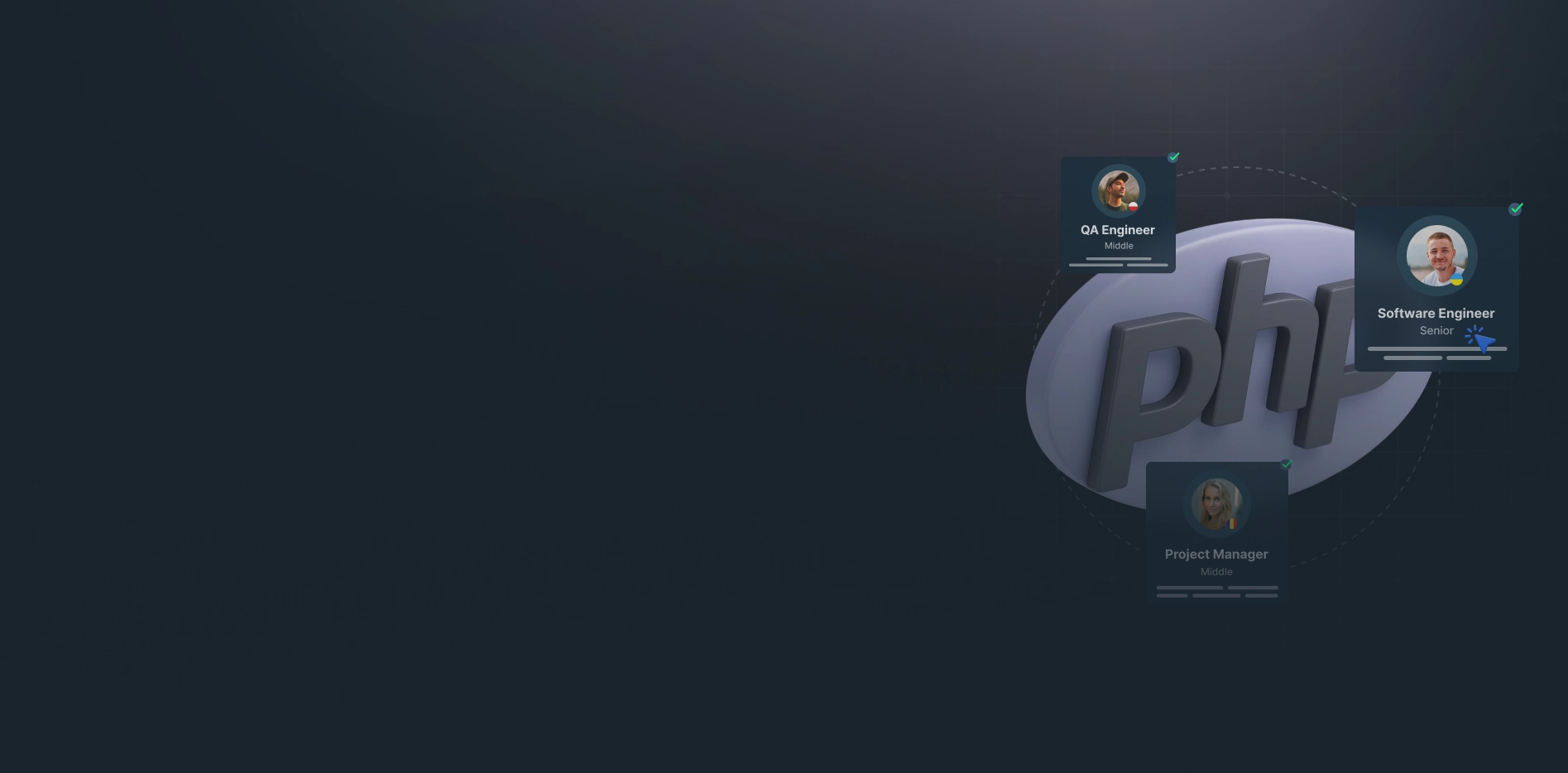 PHP Staff Augmentation Services Main Banner Hd